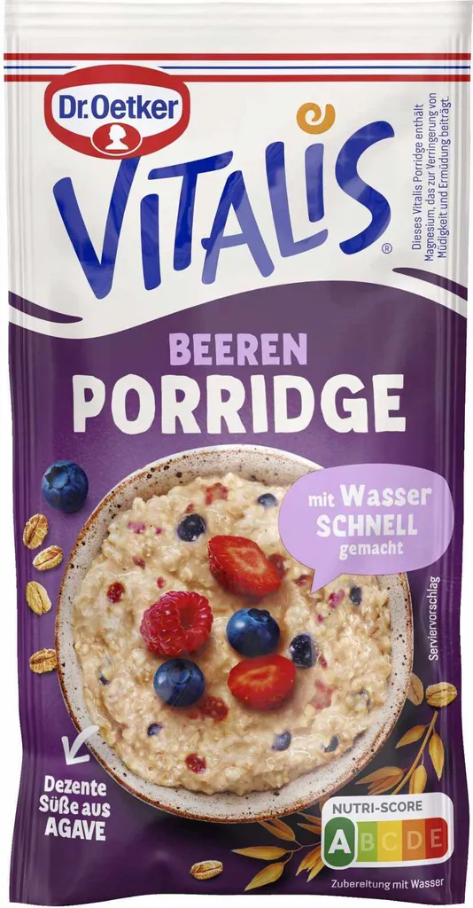 Vitalis Porridge Beeren 0,053Kg