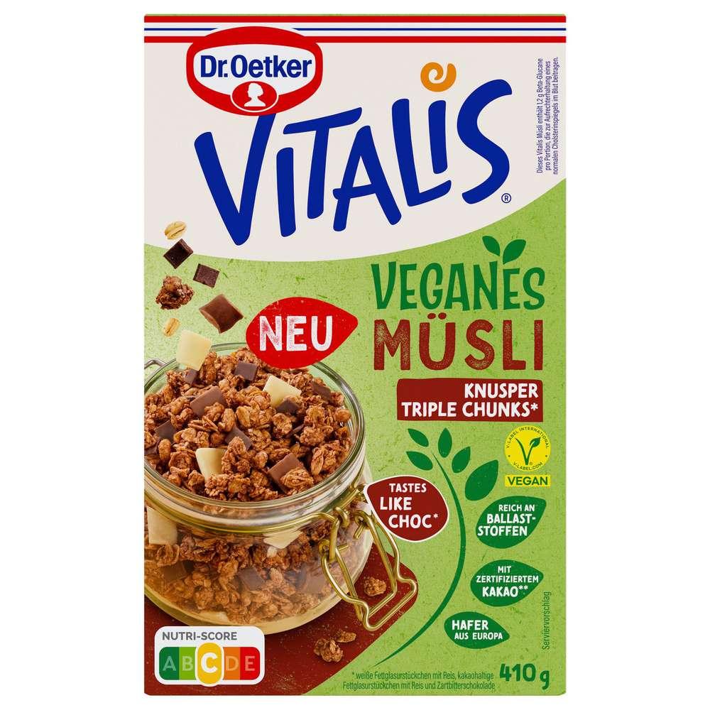 Vitals Crunchy Muesli Vegan, Triple Chunks