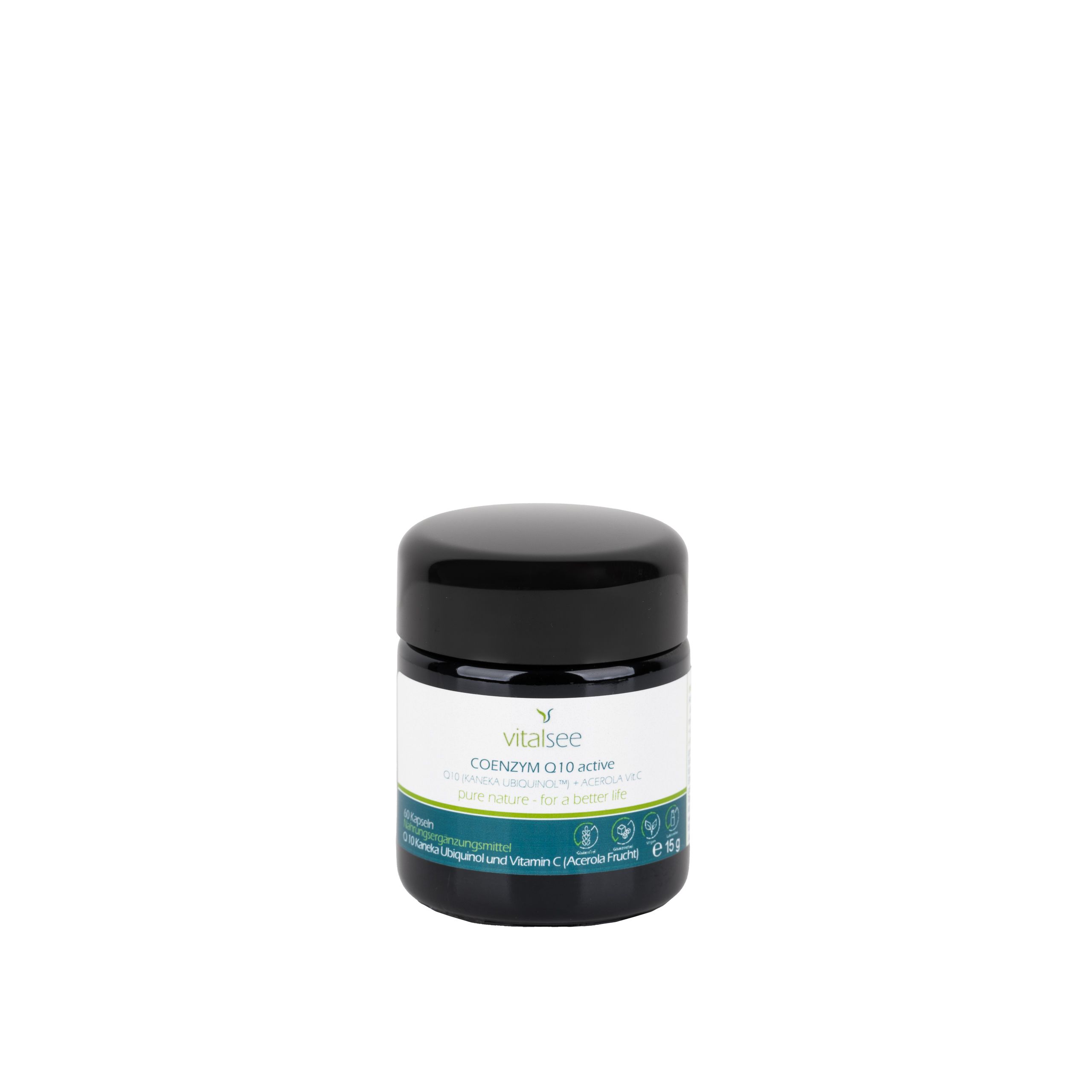 Vitalsee COENZYM Q10 active (KANEKA UBIQUINOL TM) +Vitamin C (acerola fruit)