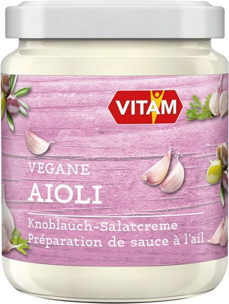 Vitam Aioli Knoblauch-Salatcreme -- 225ml