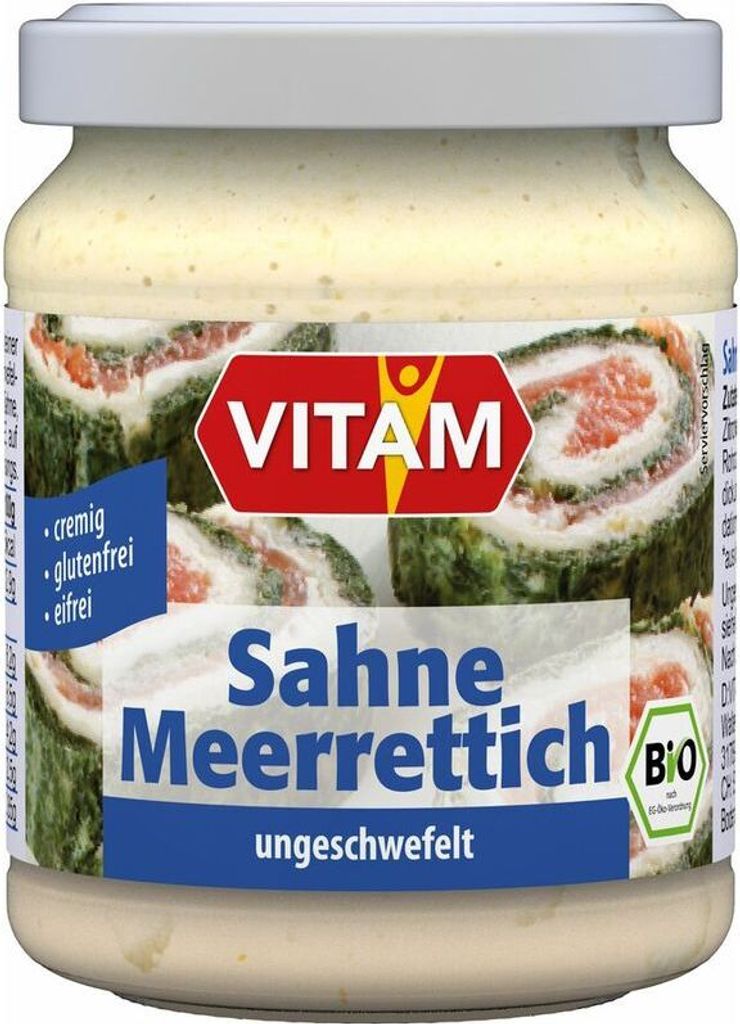 Vitam Sahne Meerrettich -- 115g
