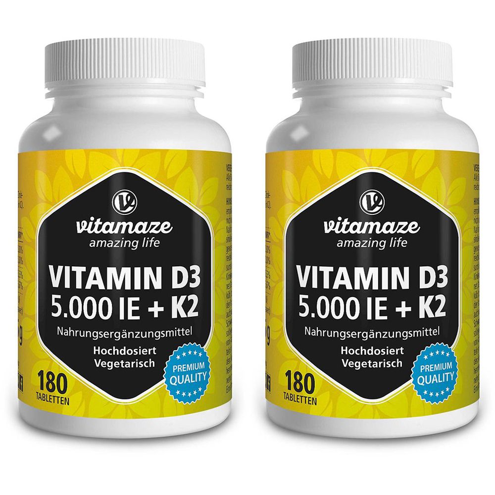 Vitamaze® Vitamin D3 5,000 IU + K2