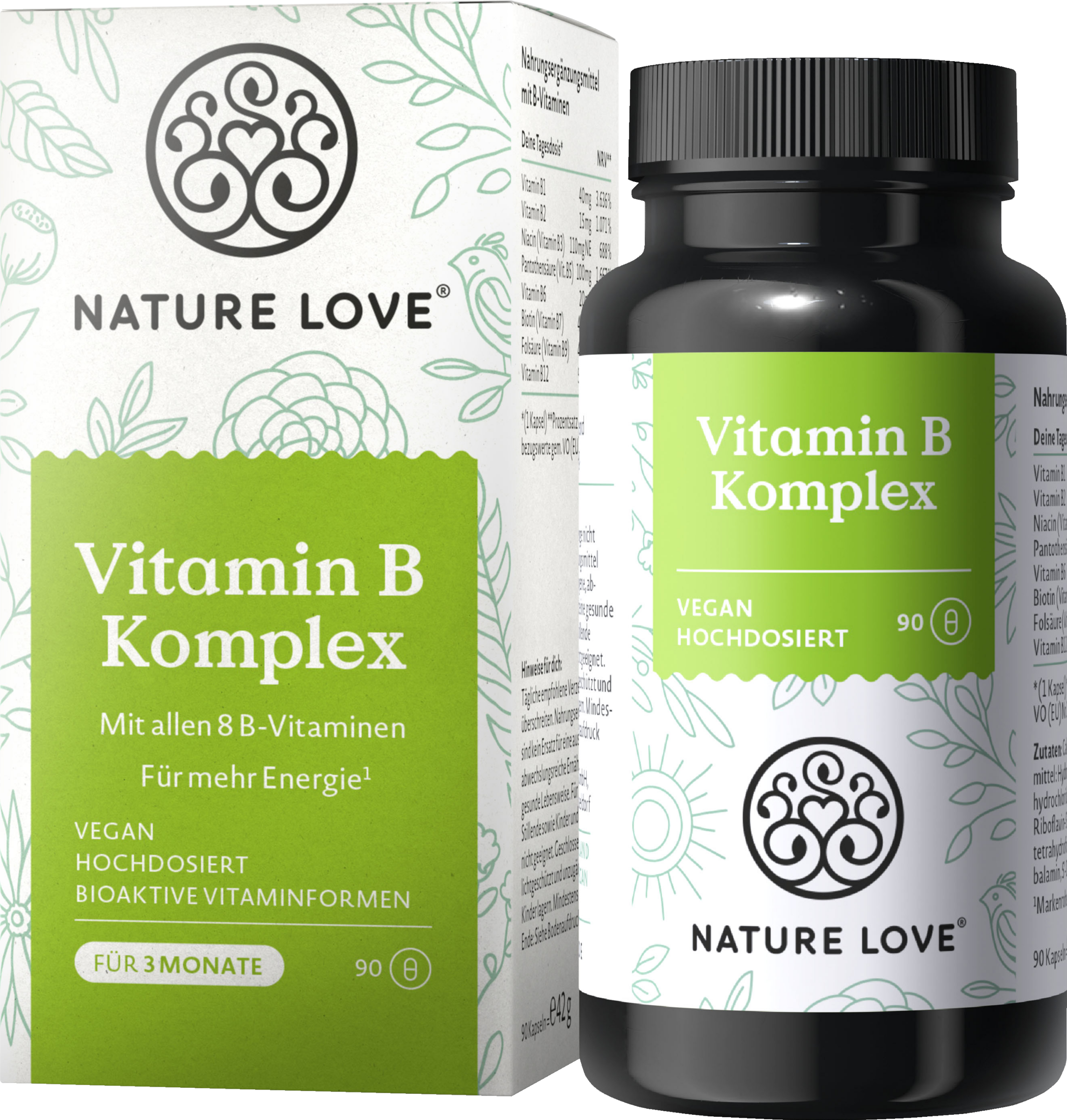 Vitamin B complex capsules