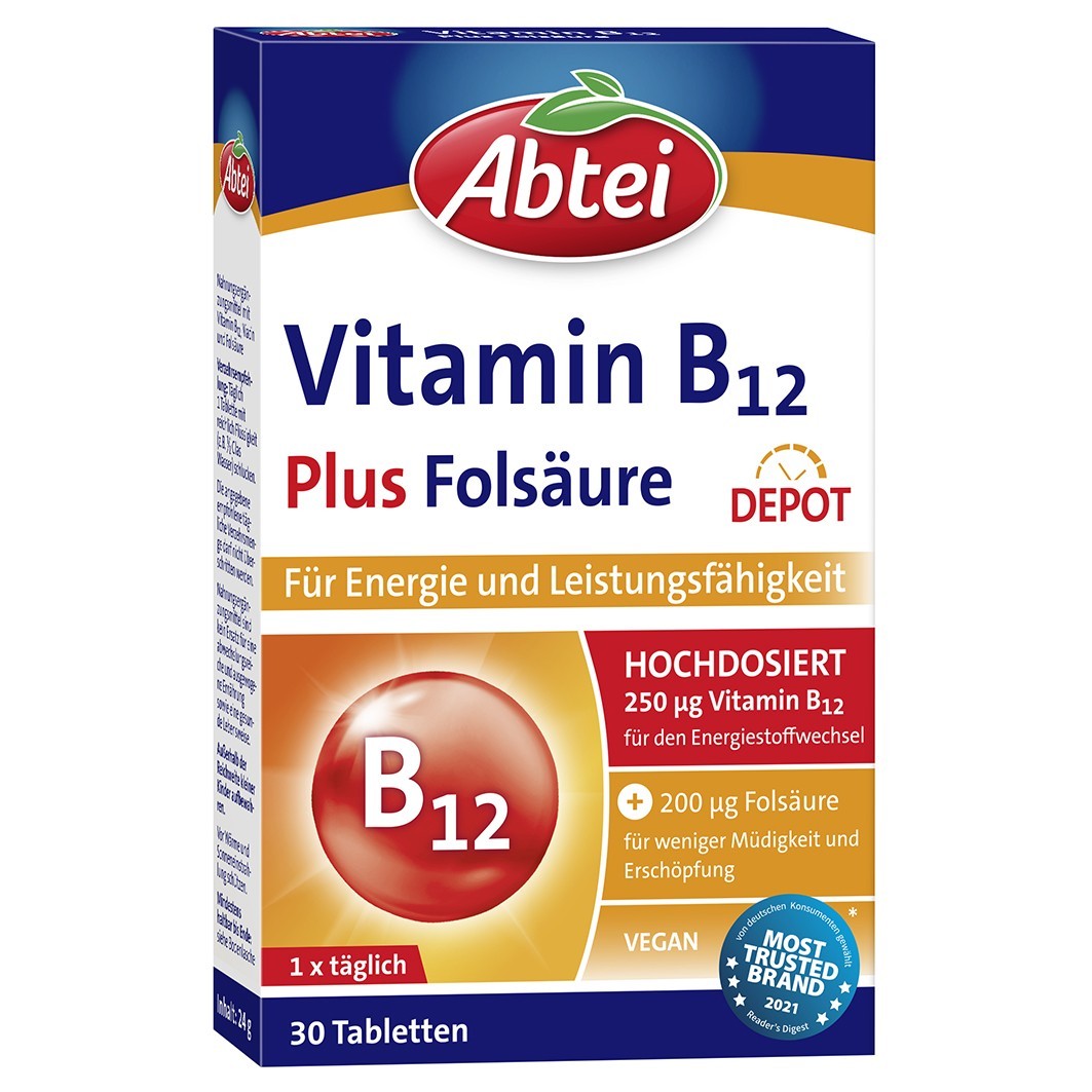 Abtei Vitamin B12 Plus