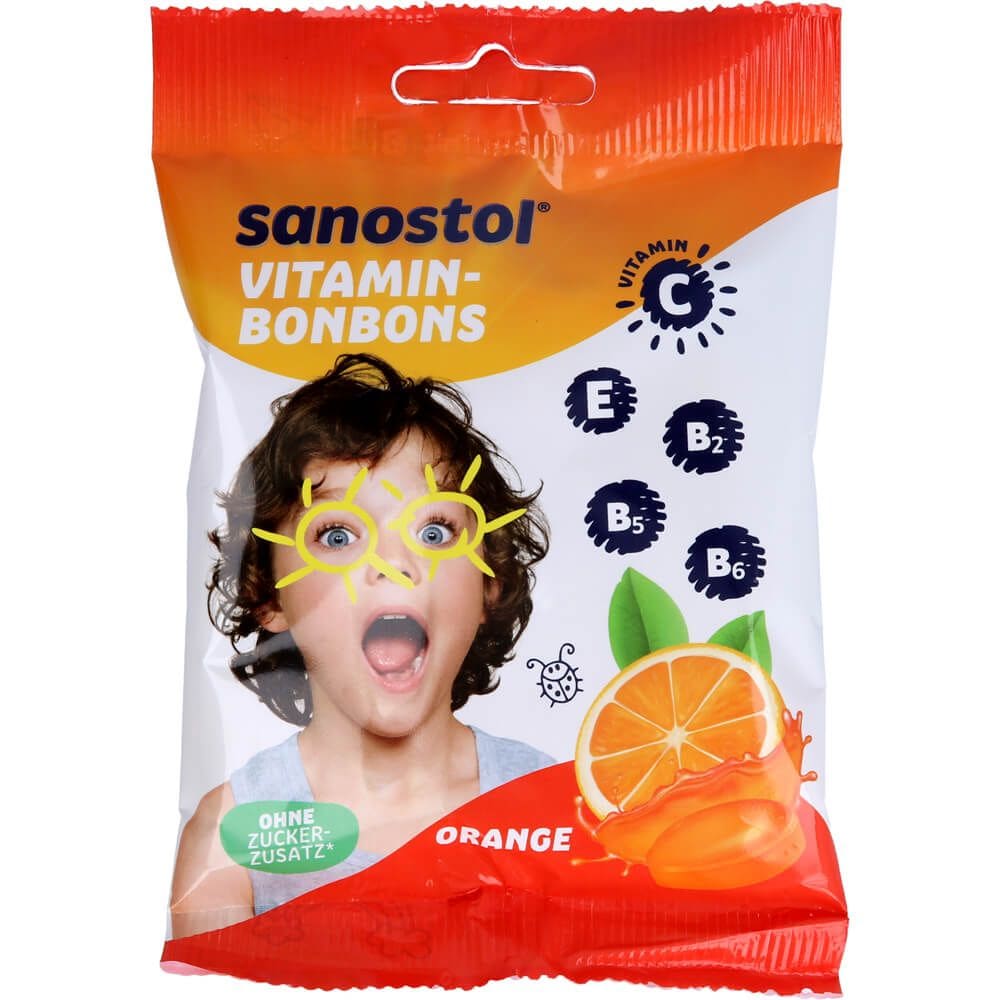 Sanostol Vitamin Orange Candies