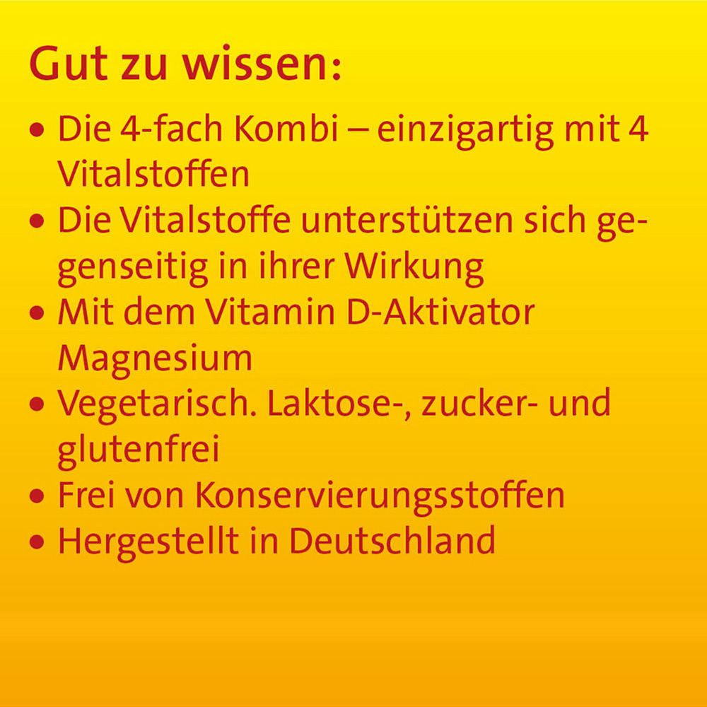 Vitamin D3 K2 Hevert plus calcium and magnesium 1000 IU