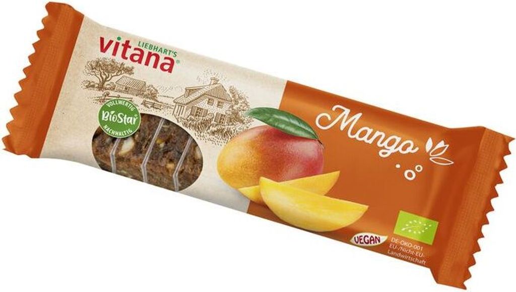 Vitana Mango-Fruchtschnitten -- 60g x 16  - 16er Pack VPE