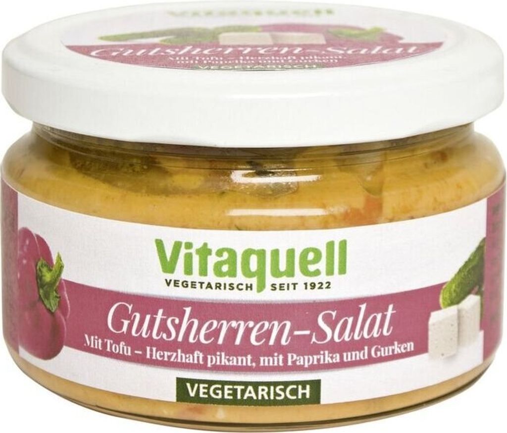 Vitaquell Gutsherren-Tofu-Salat vegetarisch 200g