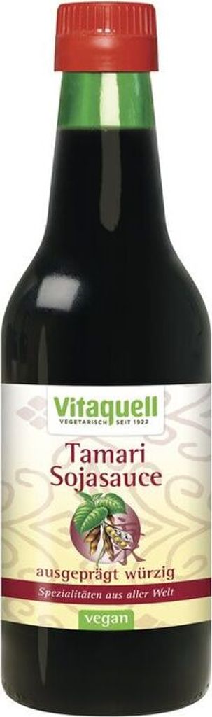 Vitaquell soy sauce Tamari-- 250ml x 6 - pack of 6 PU