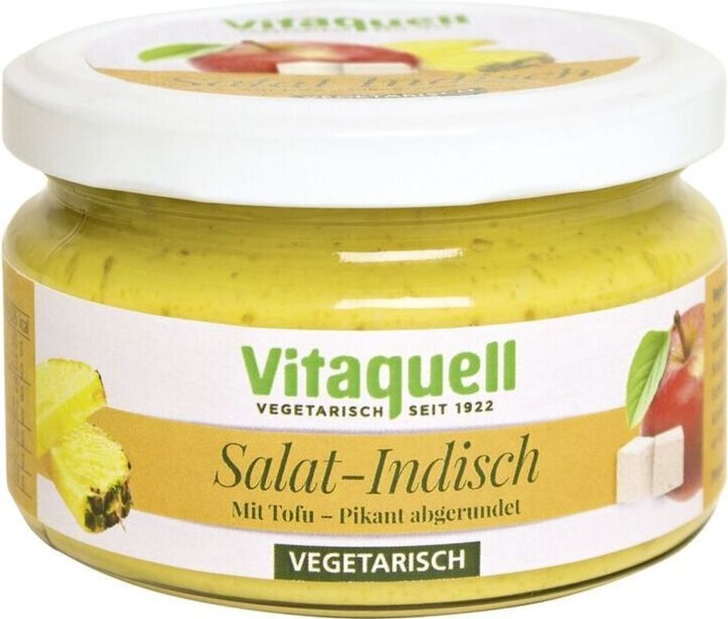 Vitaquell Tofu-Salat Indisch vegetarisch 200g