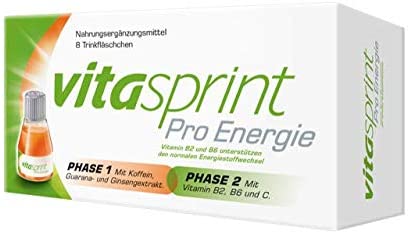 Vitasprint Pro Energy Bottle - 8 pcs