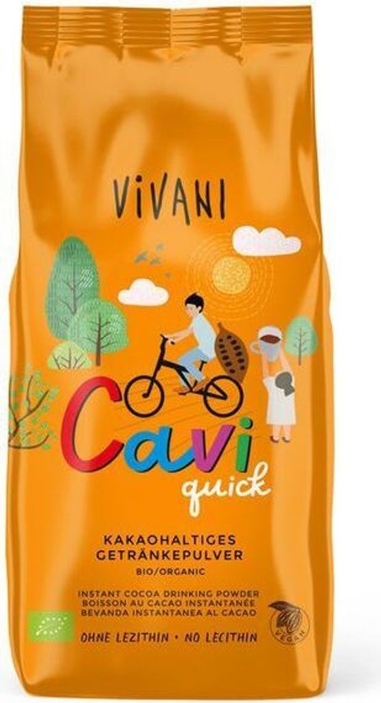 Vivani Cavi quick cocoa drink powder -- 400g x 12 - 12 pack VPE