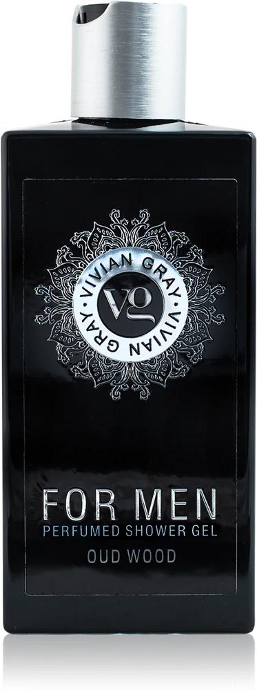 Vivian Gray Oud Wood shower gel for men