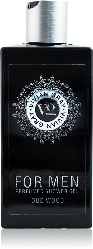 Vivian Gray Oud Wood shower gel for men