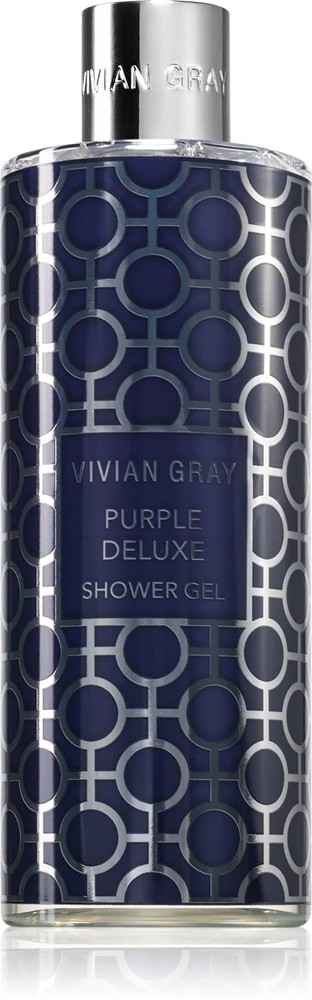 Vivian Gray Purple Deluxe Jasmine & Patchouli luxurious shower gel