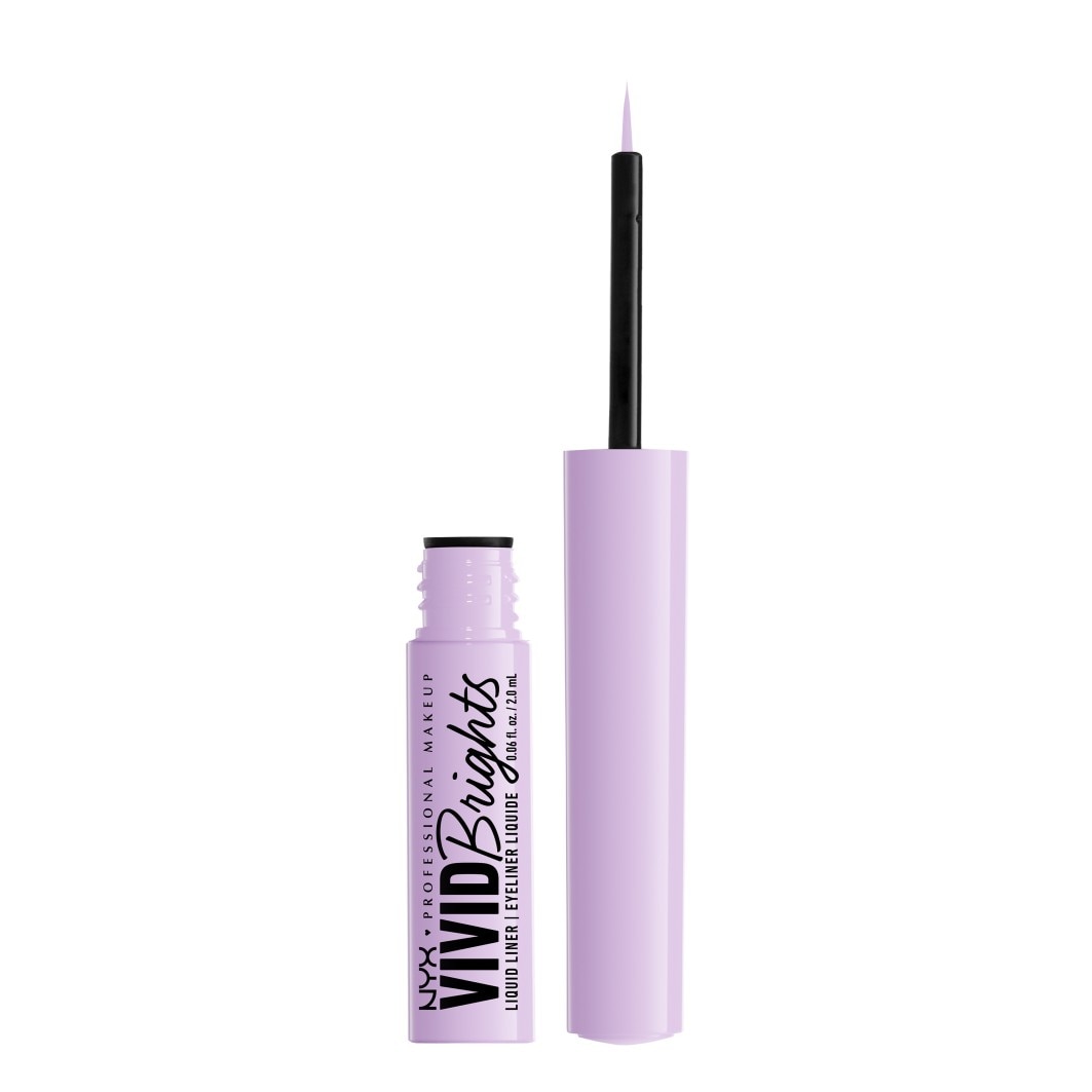NYX PROFESSIONAL MAKEUP Vivid Brights Liquid Liner, Lilac Pink