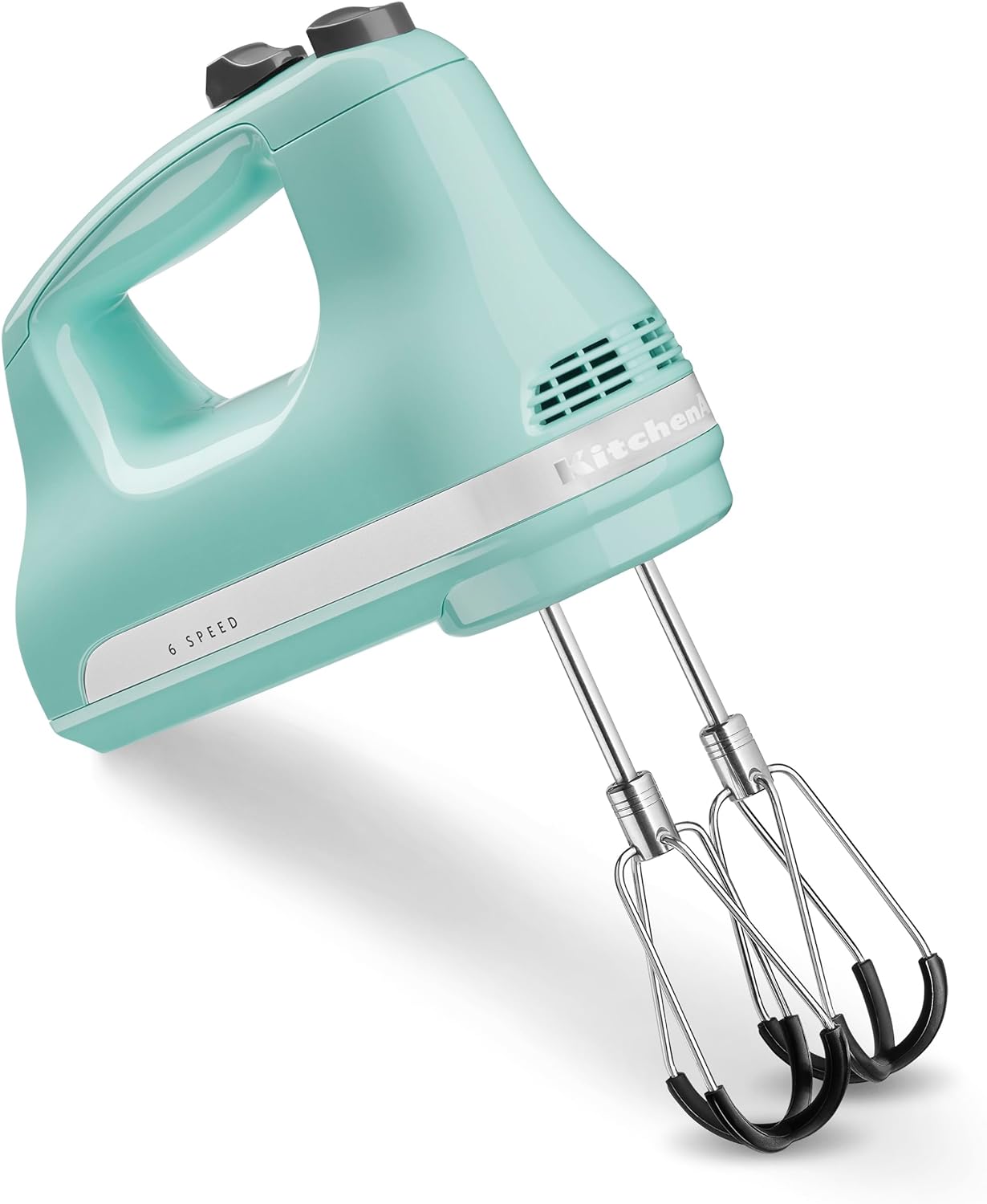 KitchenAid 6 Speed ​​Hand Mixer with Flex Edge Beaters - KHM6118, 6 Speeds with Flex Edge Beaters