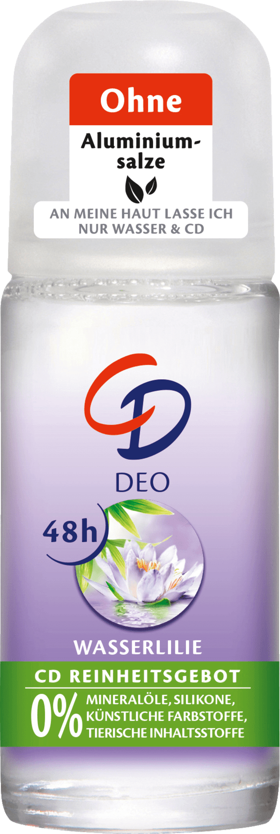 CD Deodorant Roll-On-Deodorant Water Lily 24H, 50 Ml