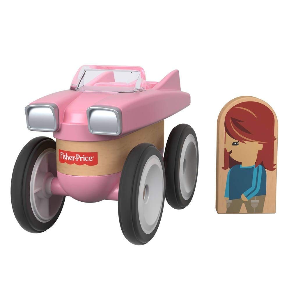 Fisher-Price Wonder Makers Vehicles 9 cm Pink 4-Piece