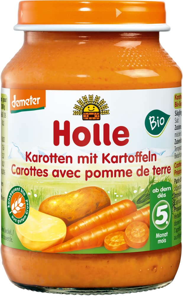 Holle Bio Karotten mit Kartoffeln (2 x 190 gr)