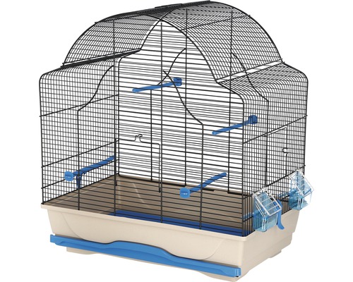 Gabbia Daisy bird cage 56 x 36.5 x 62 cm blue/gray