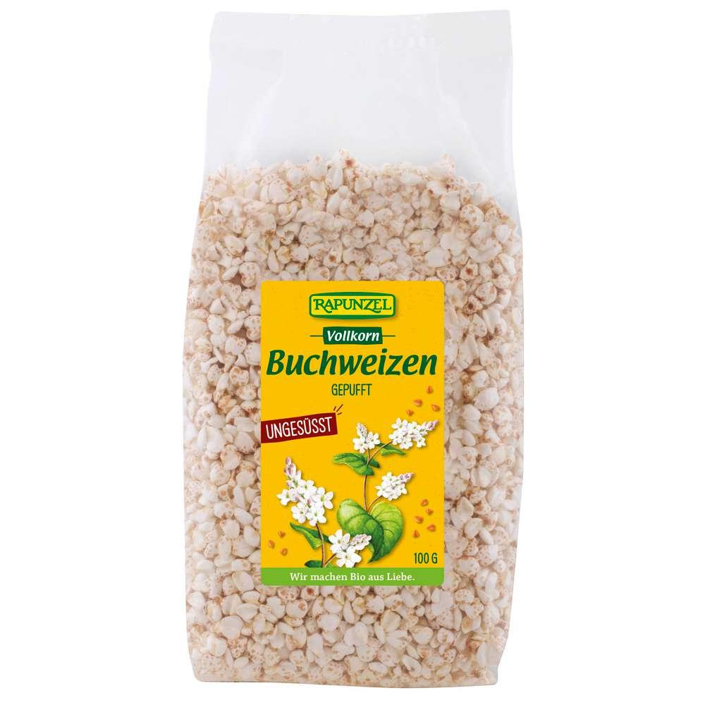 Wholegrain puffed buckwheat