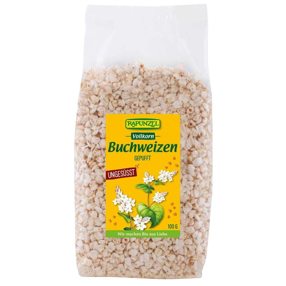 Wholegrain puffed buckwheat