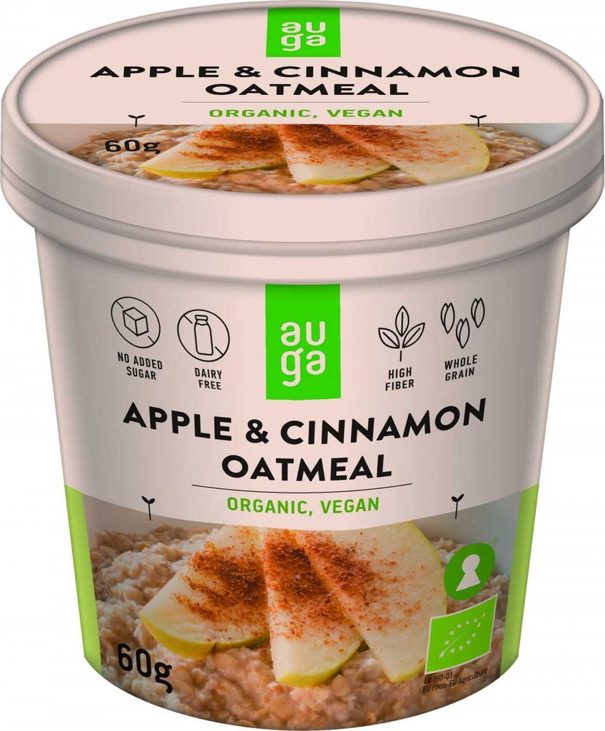 Vollkornbrei mit Äpfeln und Zimt60 g
