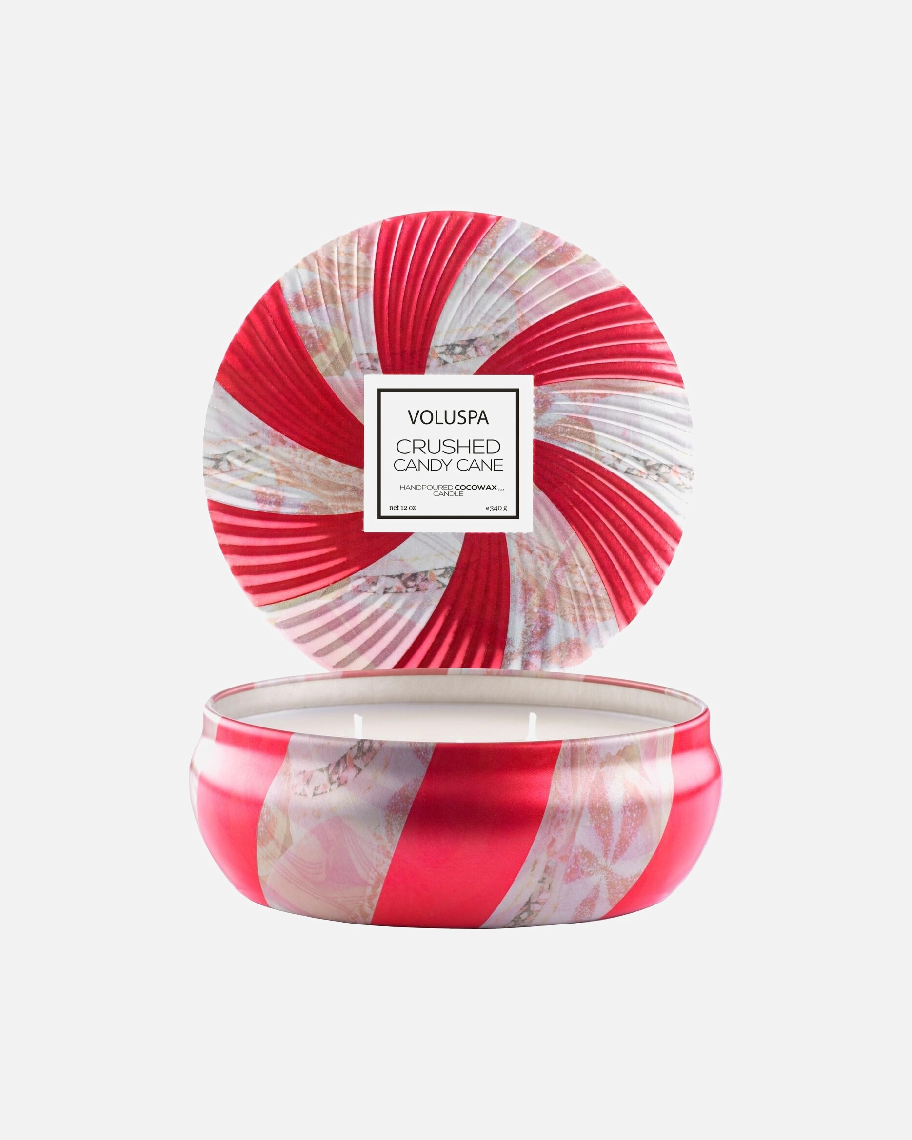 VOLUSPA Kerze Macaron Crushed Candy Cane 3 Wick Tin Candle