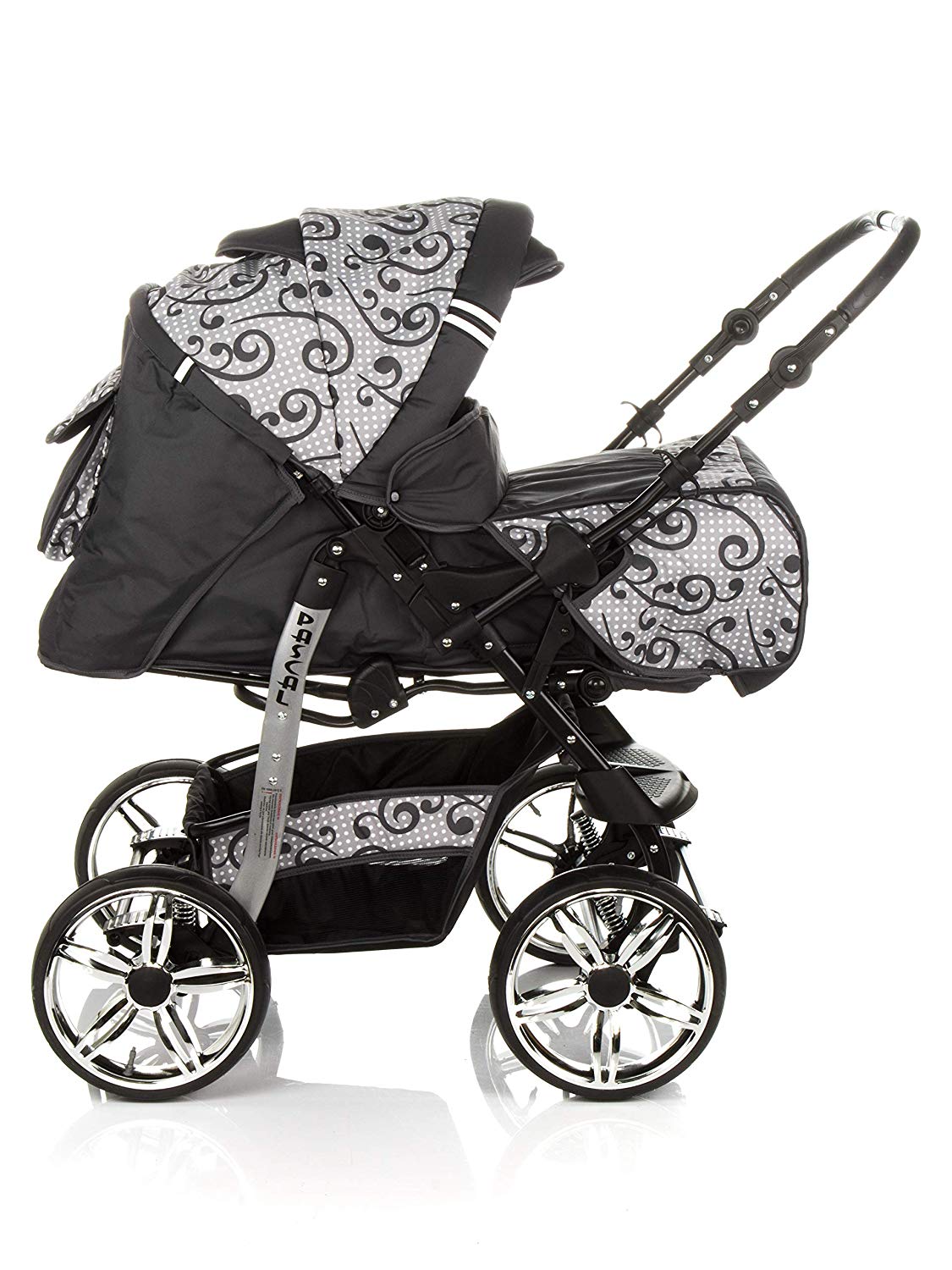 \'Pascal 3 in 1 Combi Pushchair Travel System Pushchair + Baby Car Seat 0 – 10 kg 14