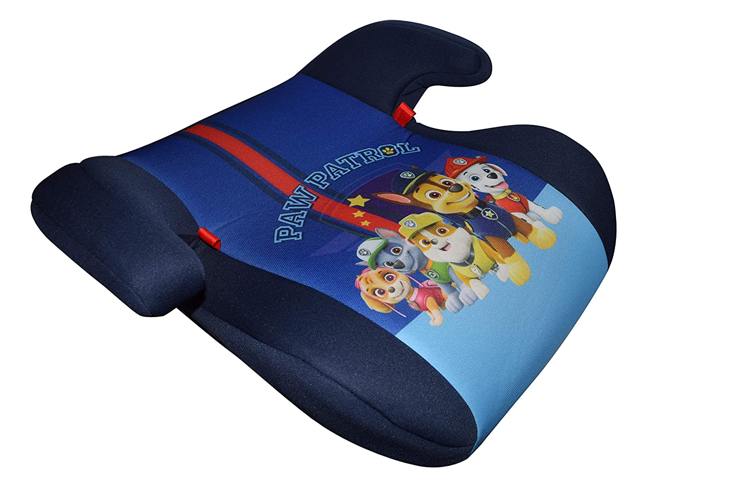 HiTS4KiDS PAKFZ080 Child Booster Seat Paw Patrol with Isofix and Belt Fix Car Booster Seat 15-36 kg Approximately 3-12 Years Group 2-3 ECE R44/04 Approved Black