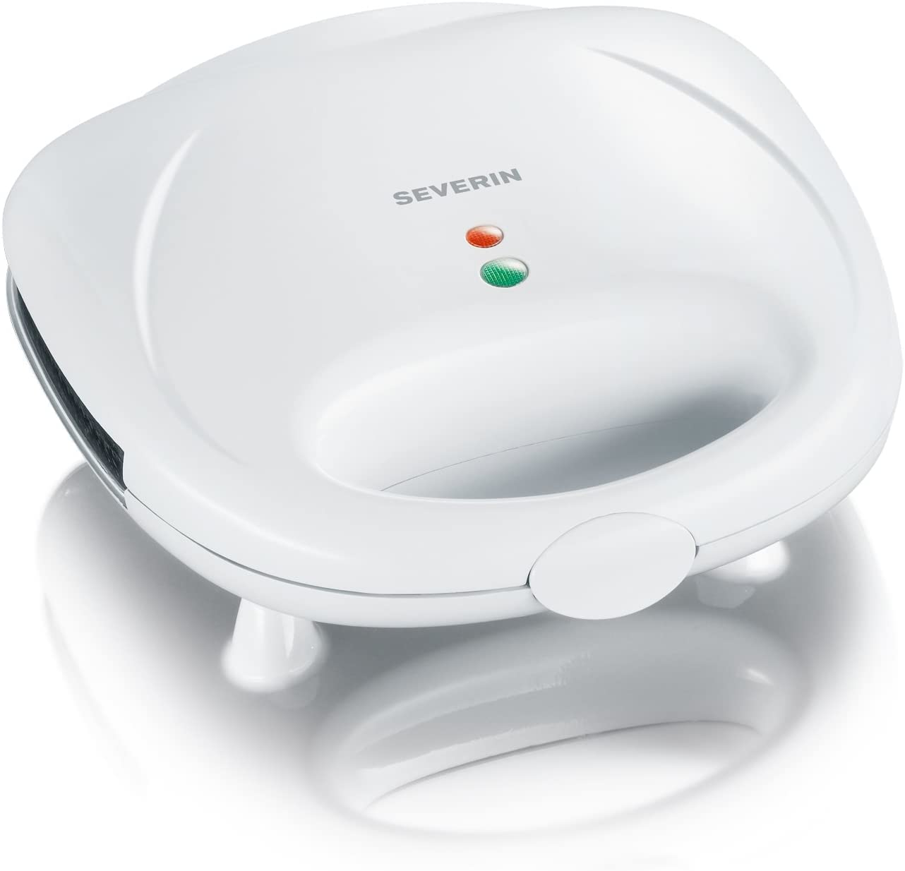 Severin SA 2967 Sandwich Maker with Grill Plates, White