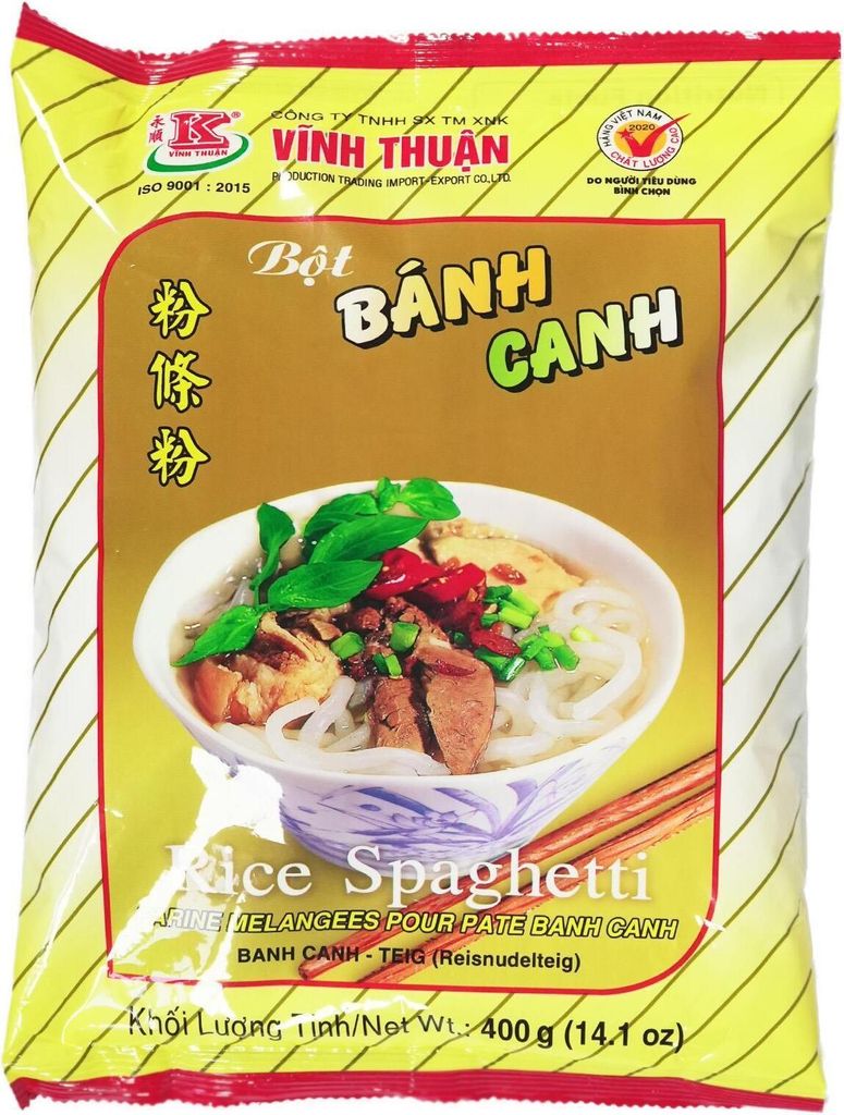 VT Bot Banh Canh Viet Udon Spaghetti Flour Mix 400g
