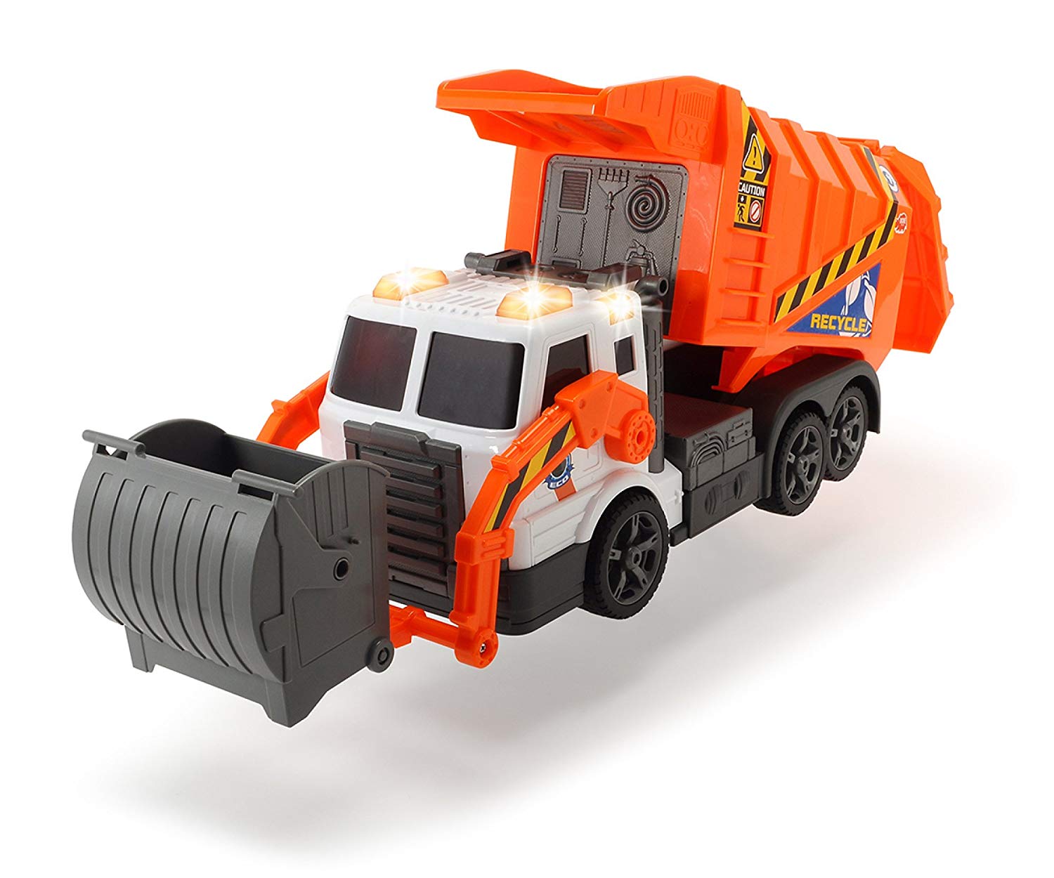 Dickie Toys Garbage Truck With Light And Sound