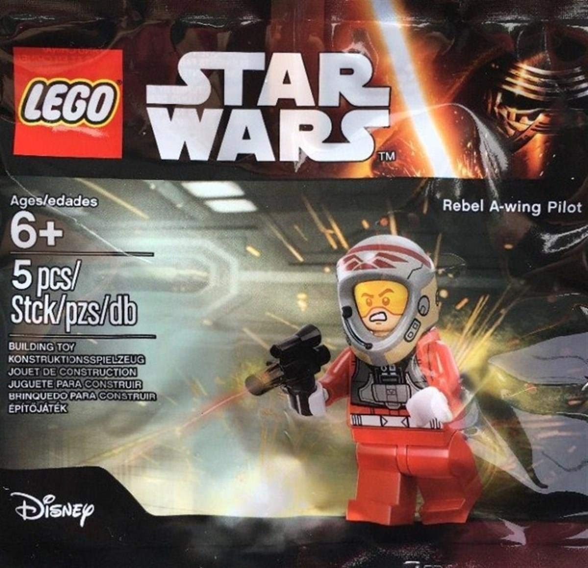 Lego Star Wars: Rebel Pilot A-Wing 5004408 Minifigure In A Polybag