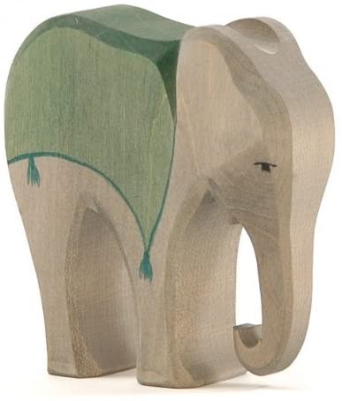 Ostheimer 41912 Elephant Saddle Height 14 Cm Wooden