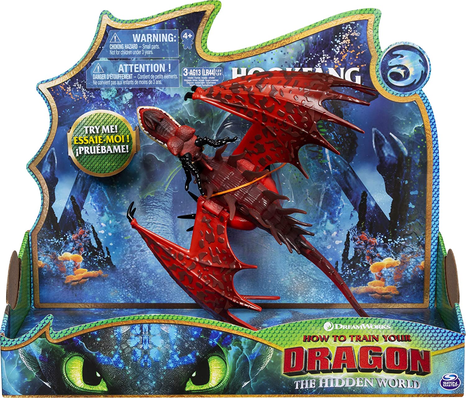 Dreamworks Dragons 6052260 Deluxe Dragon Hook Catcher, Multi-Coloured
