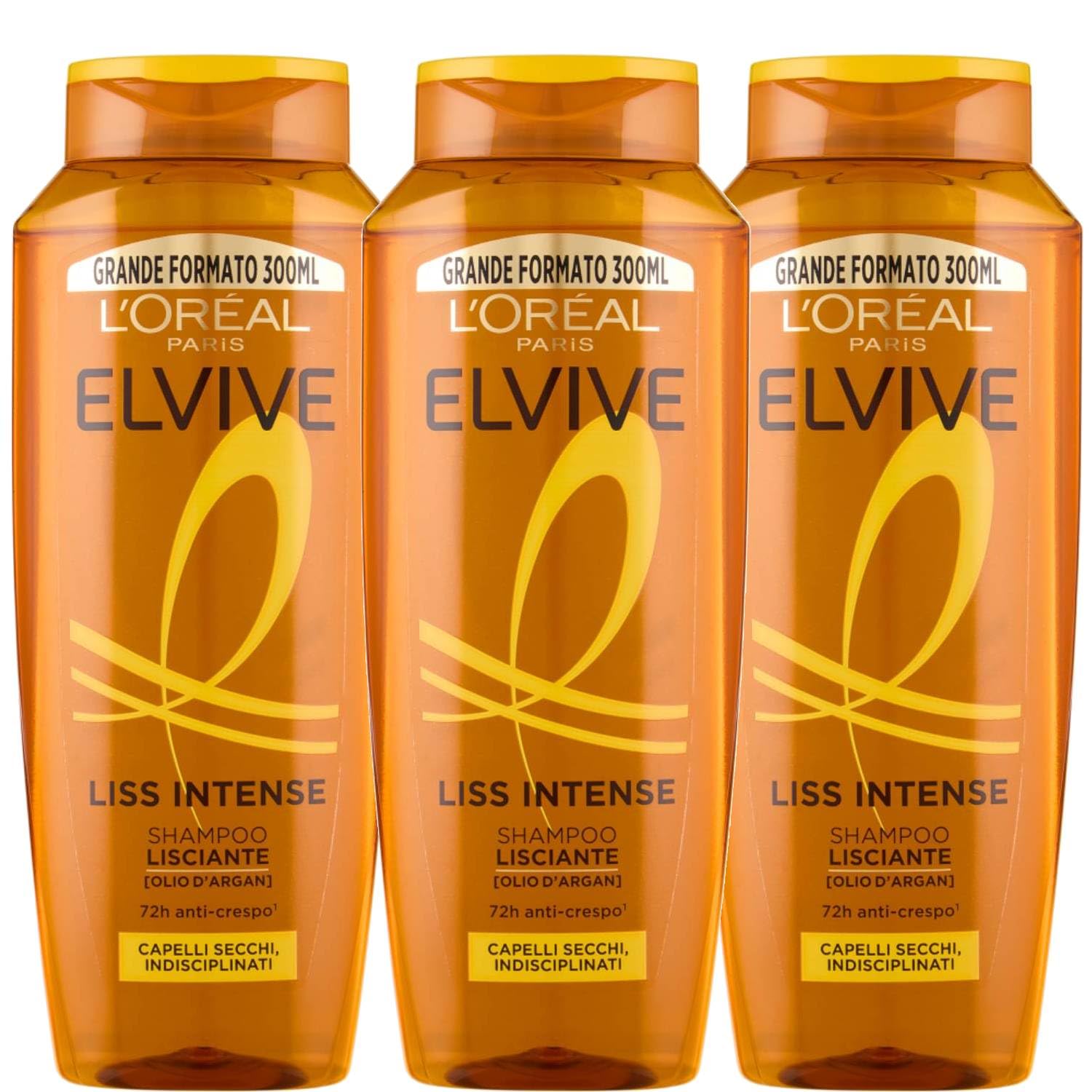 L\'oreal Paris Elvive Hair Care Shampoo and Conditioner (Smoothing Shampoo 300ml (Pack of 3))