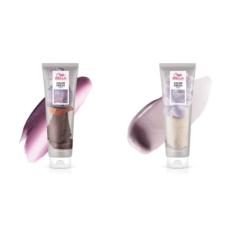 Wella Professionals Color Fresh Mask Lilac Frost - Hair Treatment to Revita, ‎lilac