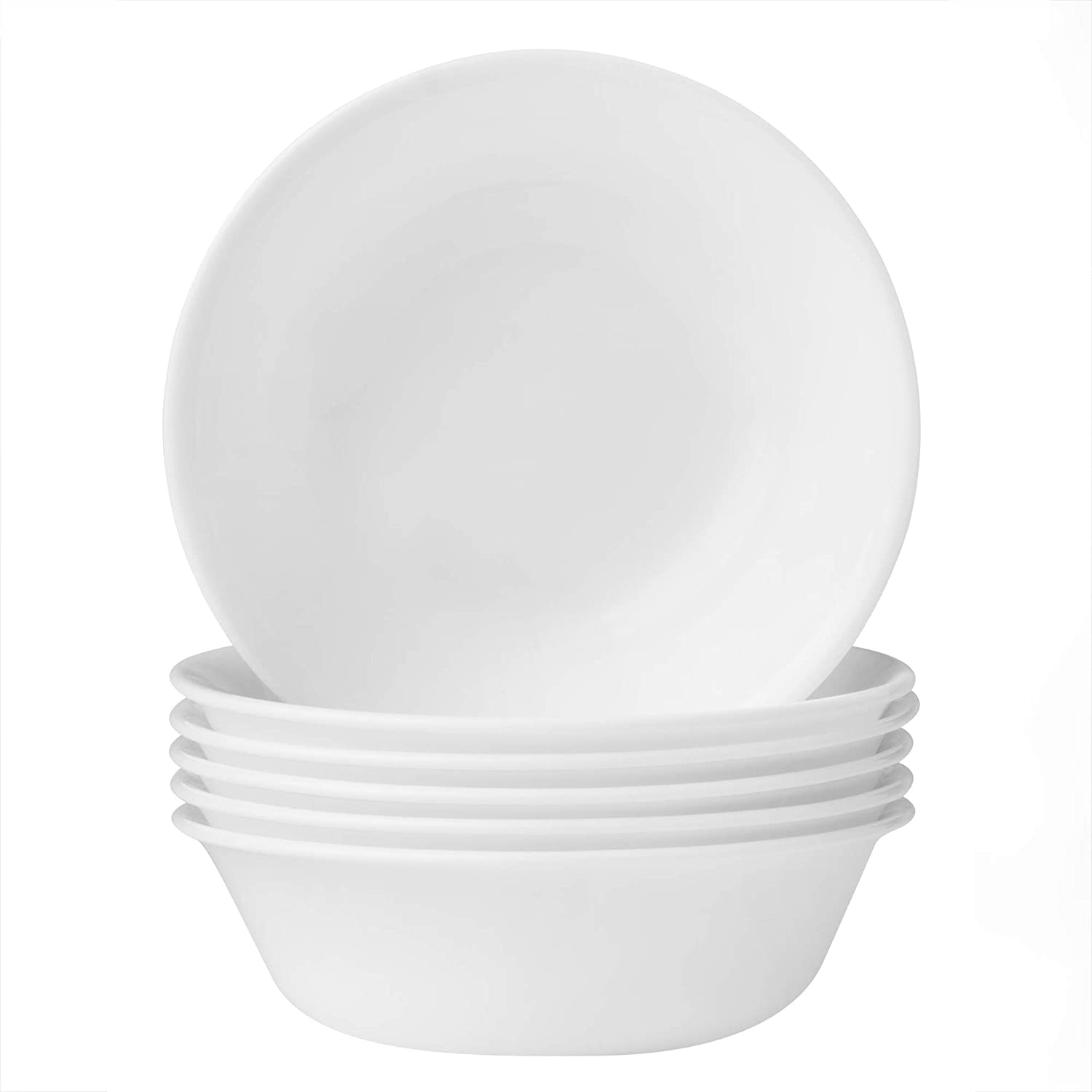 Corelle 1107733 Soup / Cereal Bowls Set Not Applicable Winter Frost White