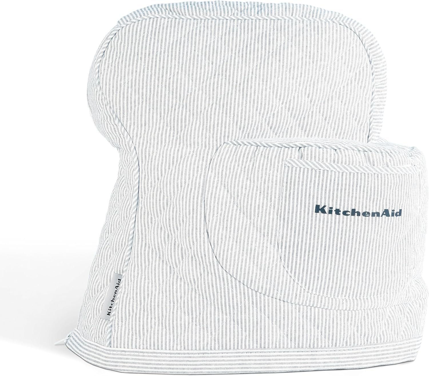 Kitchenaid Quilted 100% Cotton Tilt Head Blender Cover With Storage BAG - 14.5 \ "X 18 \" X 10 \ " - Ink Blue