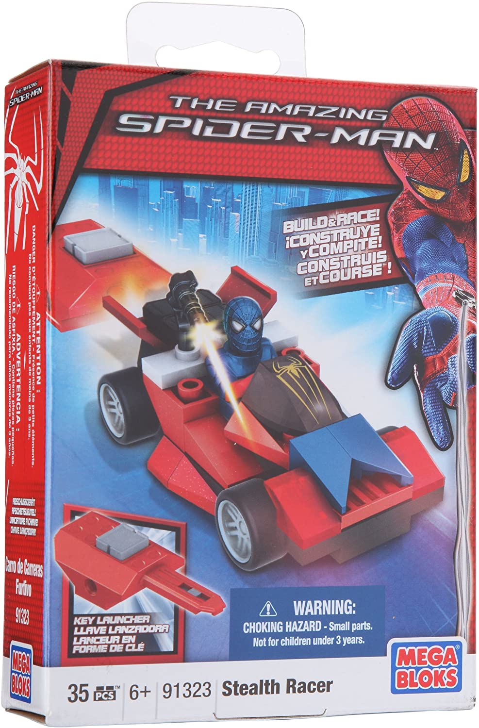 Mega Brands – Spider-Man 4 Mega Bloks Vehicles Stealth Racers Case (6)