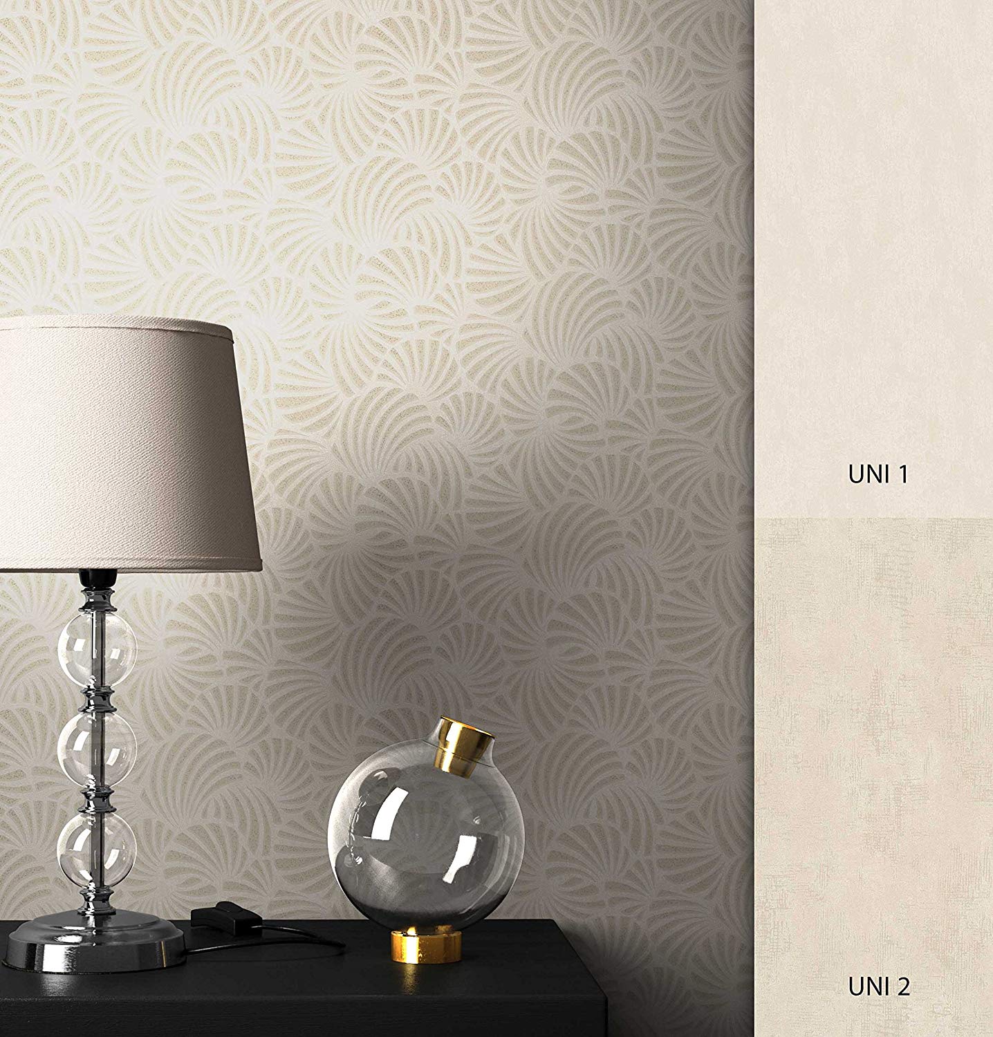 Newroom, Graphic Beige Geometric Graphics Non-Woven Wallpaper Modern with Wallpaper Guide ǀ Graphics