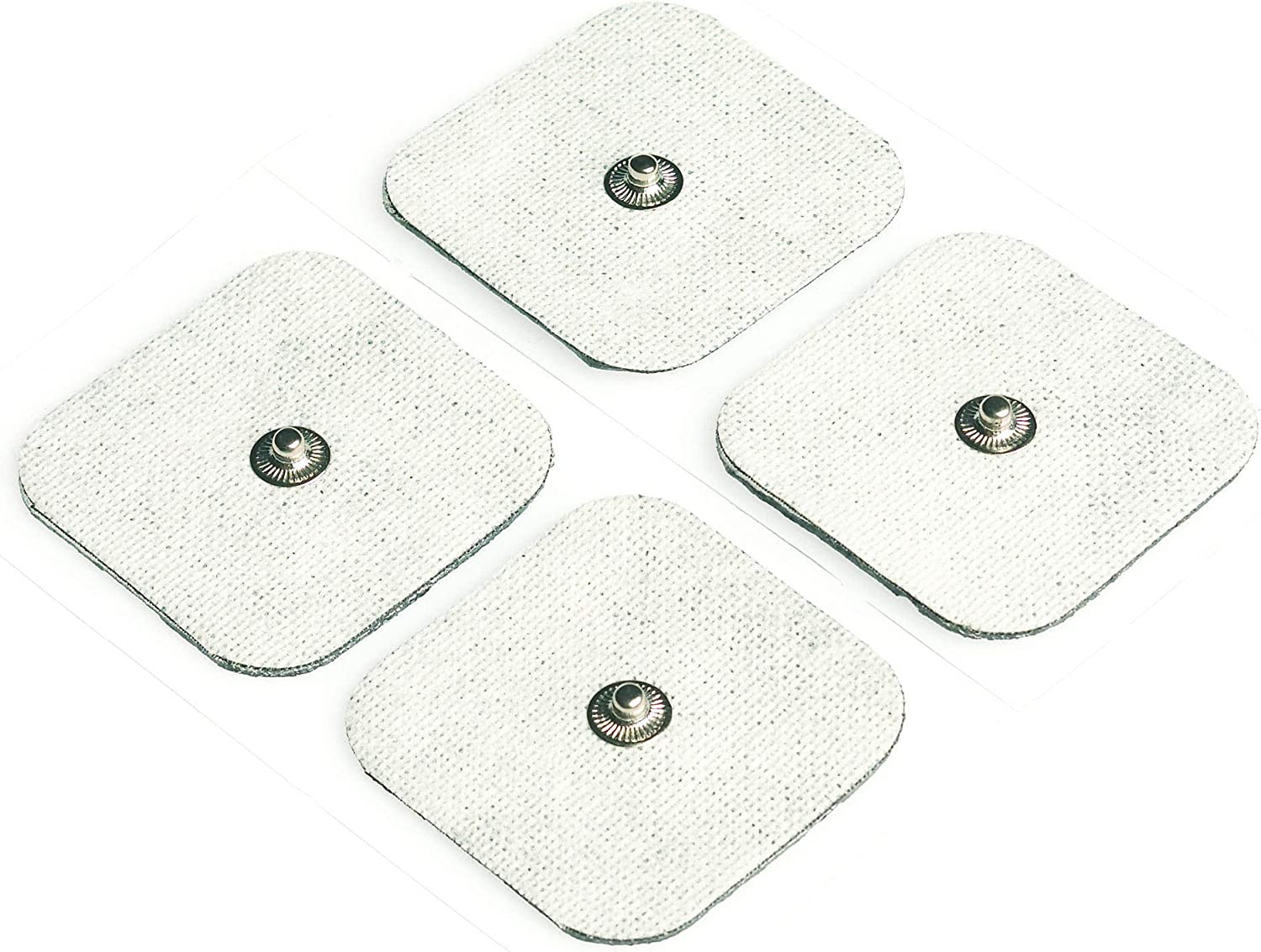 Beurer Replacement set of self-adhesive gel electrode pads, 45 x 45 mm, consisting of 8 pads, suitable for Beurer and Sanitas EMS/TENS devices.