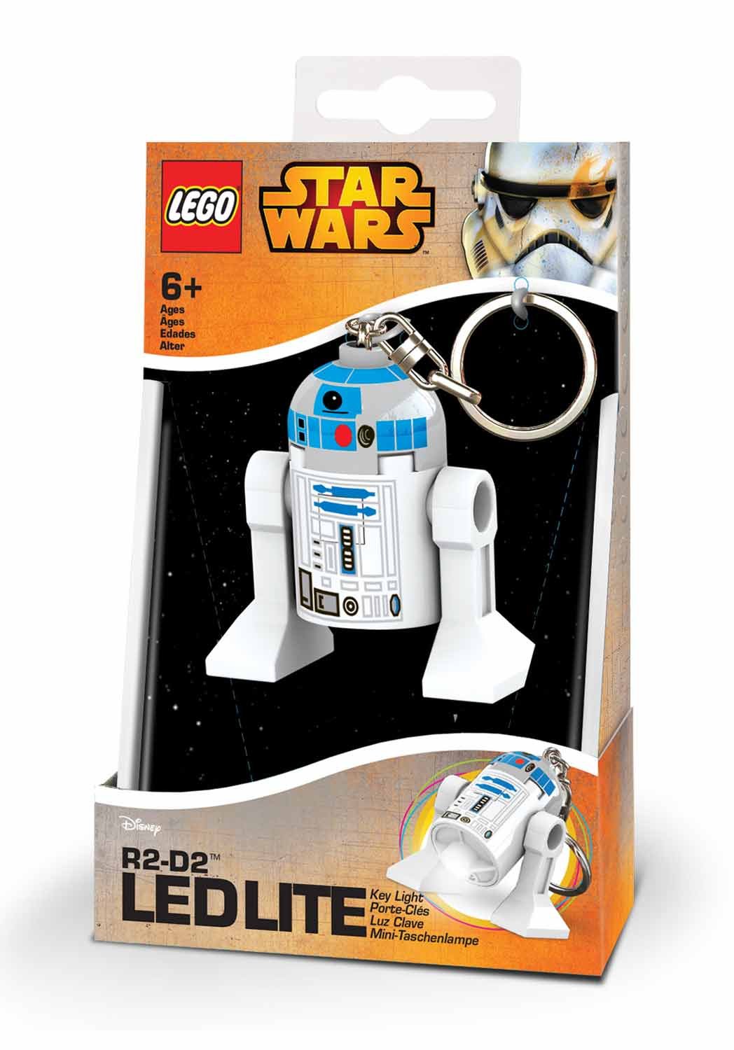 Lego Star Wars Mini Torch, 7.6 Cm, R2-D2
