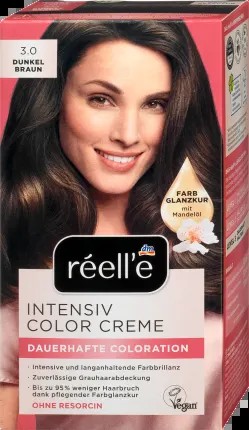 Hair color 3.0 dark brown, 1 hour