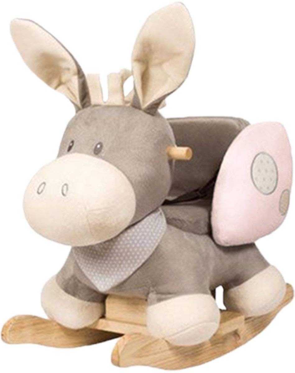 Nattou Rocking Horse With Strap, For Boys And Girls Aged 1 Year And Over  C