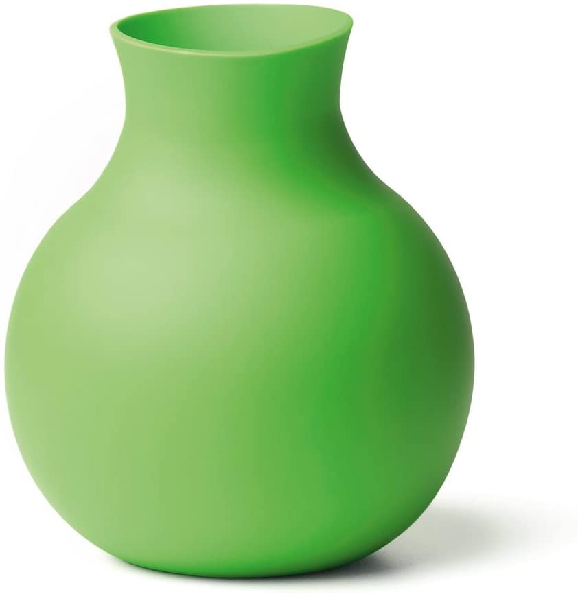 Green Rubber Vase