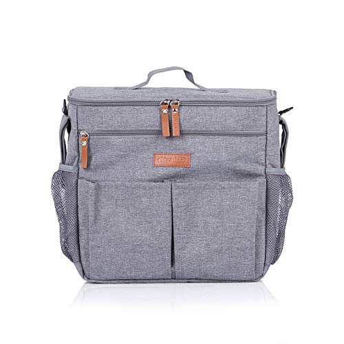 Chipolino Thermo Pram Bag Backpack Adjustable Straps Changing Mat  grey
