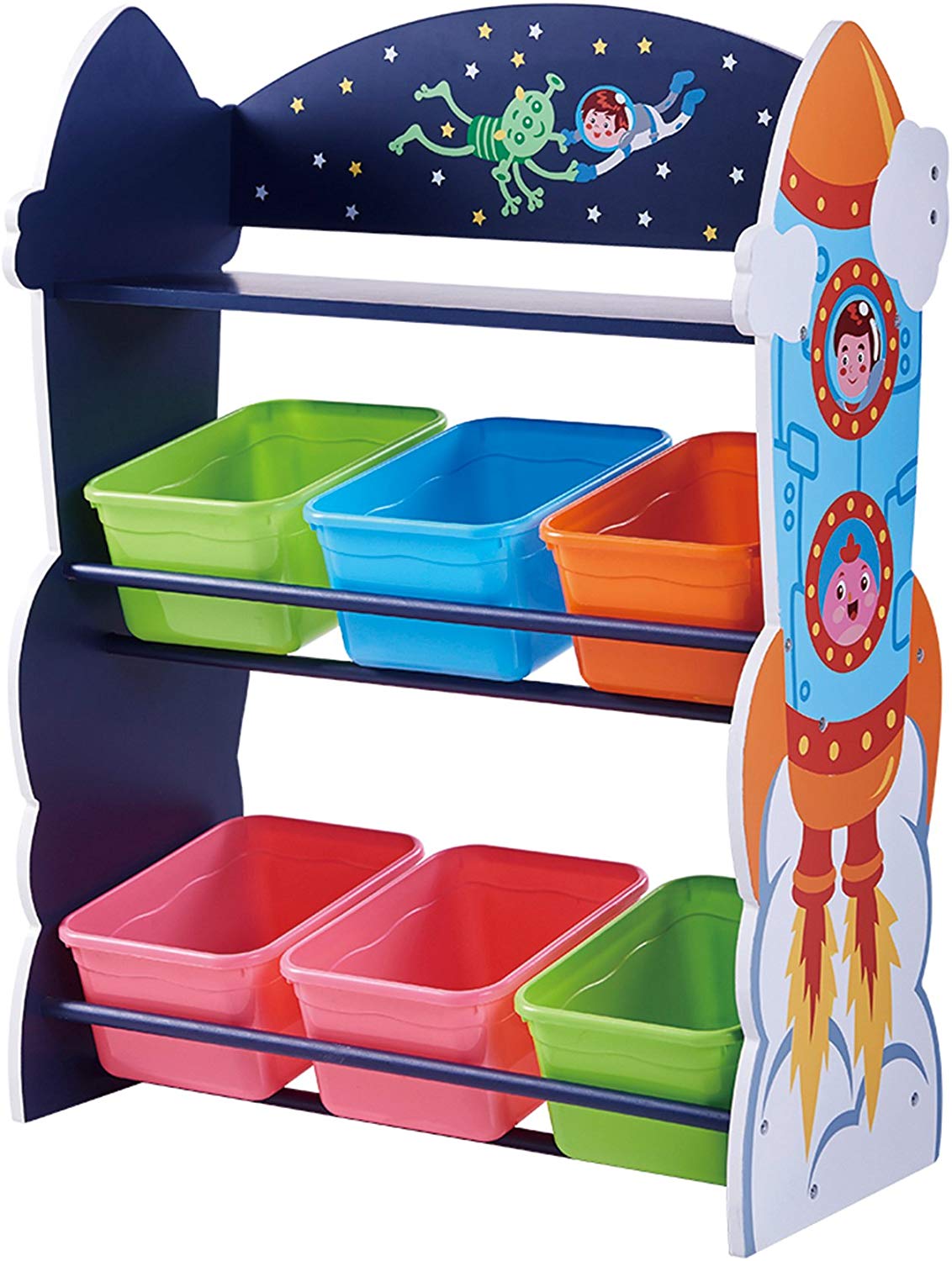 Fantasy Fields By Teamson Outer Space Td-12695A Toy Organiser, Blue